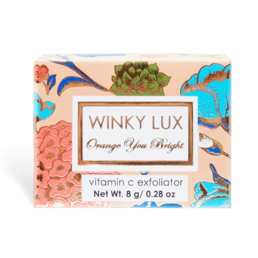 WINKY LUX ORANGE YOU BRIGHT GENTLE VITAMIN C EXFOLIATOR.